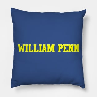 William Penn (Blue) Pillow