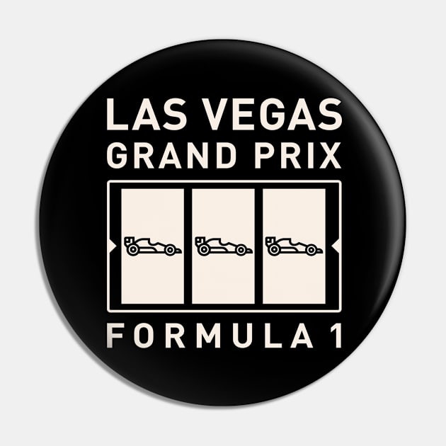 Las Vegas Grand Prix by Buck Tee Pin by Buck Tee