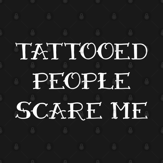 Disover Tattooed People Scare Me Two - Green Day - T-Shirt