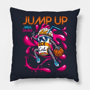 milk shake basketball player Pillow