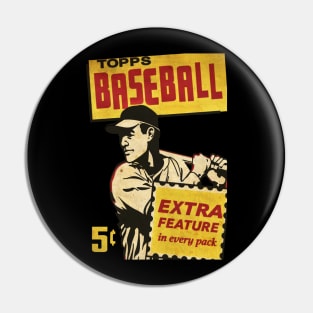 VINTAGE BASEBALL - BASEBALL TOPPS 1987 EXTRA Pin