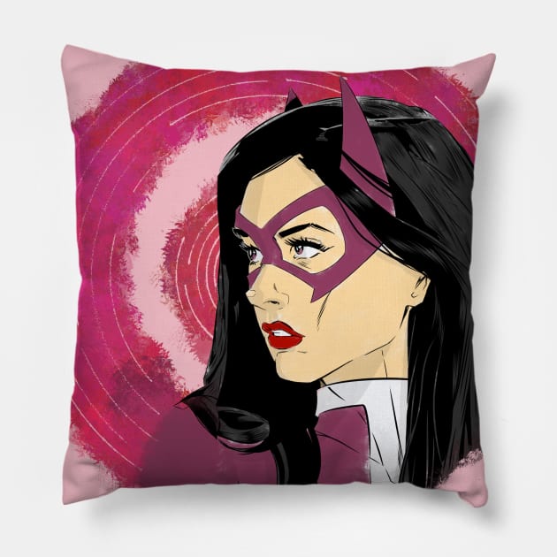 Huntress Pillow by TreverCameron