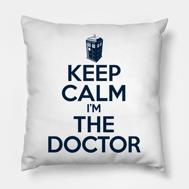 Keep Calm Pillow by NotoriousMedia