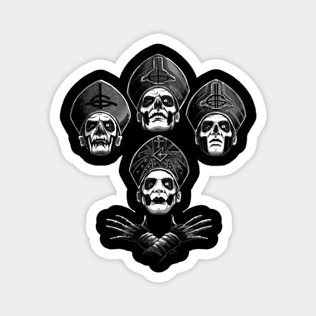 Bohemian Ghost 2022 Magnet by Andriu