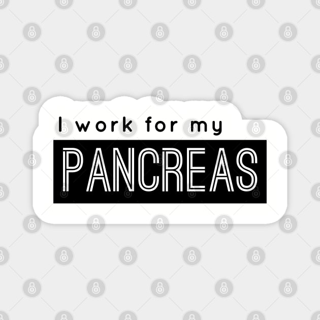 Human pancreas Magnet by areyoutypeone