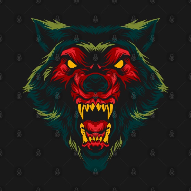 Angry Wolf by Tuye Project