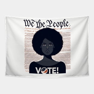 We the people vote Tapestry