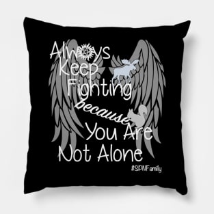 Supernatural Campaigns 8 Pillow