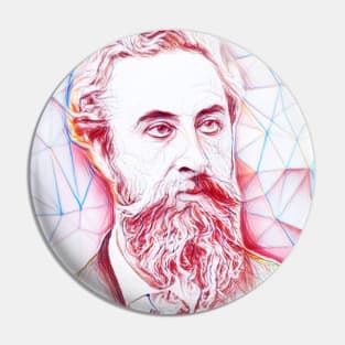 Robert Bulwer Lytton Portrait | Robert Bulwer Lytton Artwork Line Art Pin