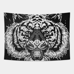 THE SIX EYED TIGER Tapestry