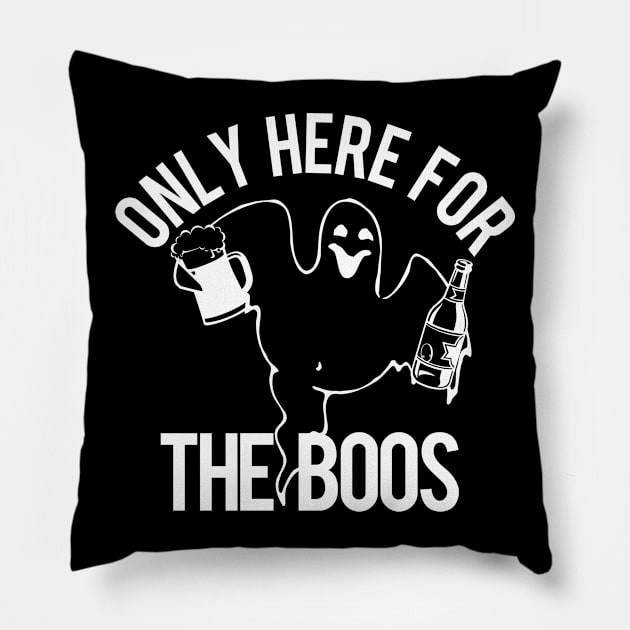 Here for the Boos Pillow by PopCultureShirts
