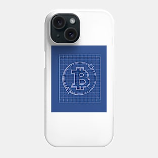 Bitcoin Blueprint P R t shirt Phone Case