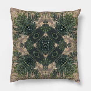 Pampas Grass Pattern Pillow