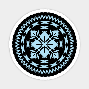 Ethnic folk ornament Magnet