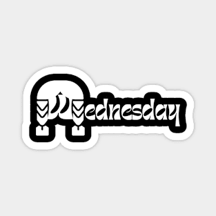 Wednesday Magnet