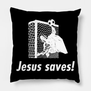 Jesus saves! Pillow