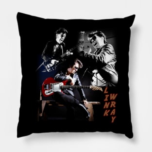 Wrayvolution Wear Unleash Rock 'n' Roll Legend on Your Chest Pillow