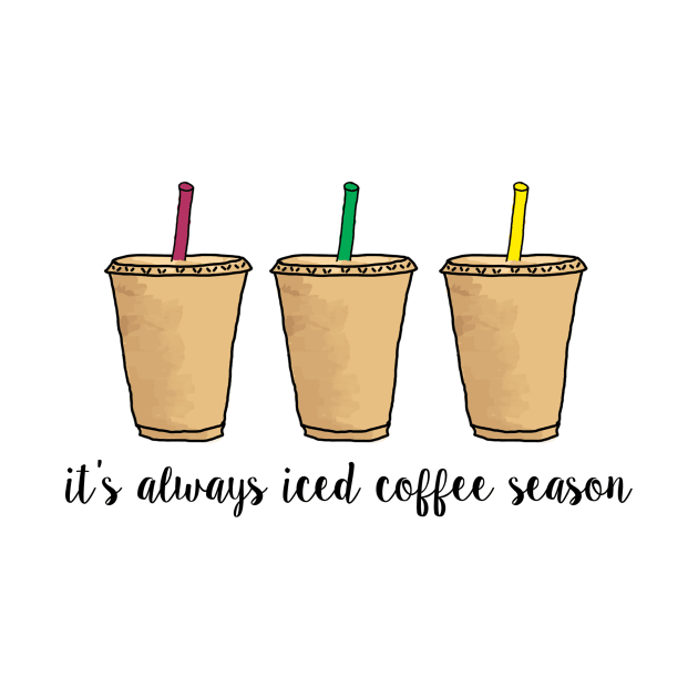 It's Always Iced Coffee Season by lolosenese