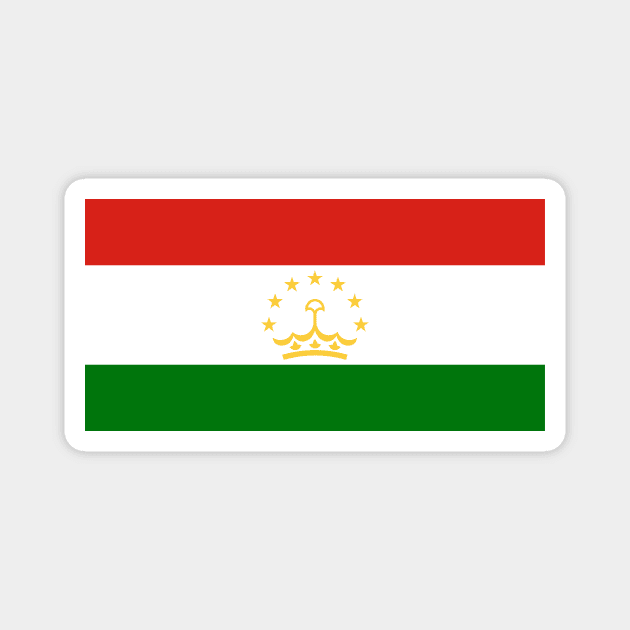 Tajikistan Magnet by Wickedcartoons