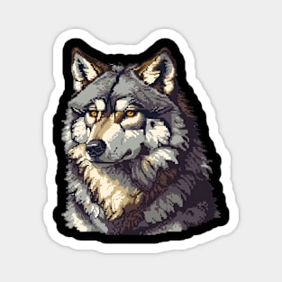 16-Bit Wolf Magnet