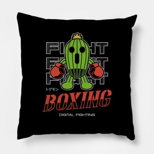 Boxing Cactus Pillow