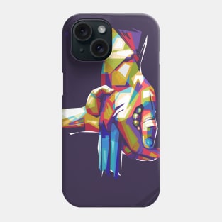 Logan & Laura Hand Colorful with Background Phone Case