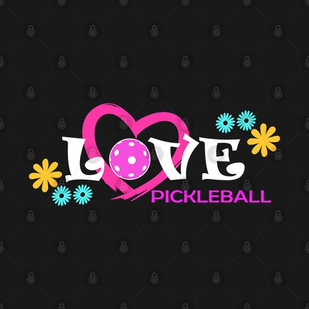 Womens Pickleball Gift Pickle Ball Player Pickleball Print by Linco