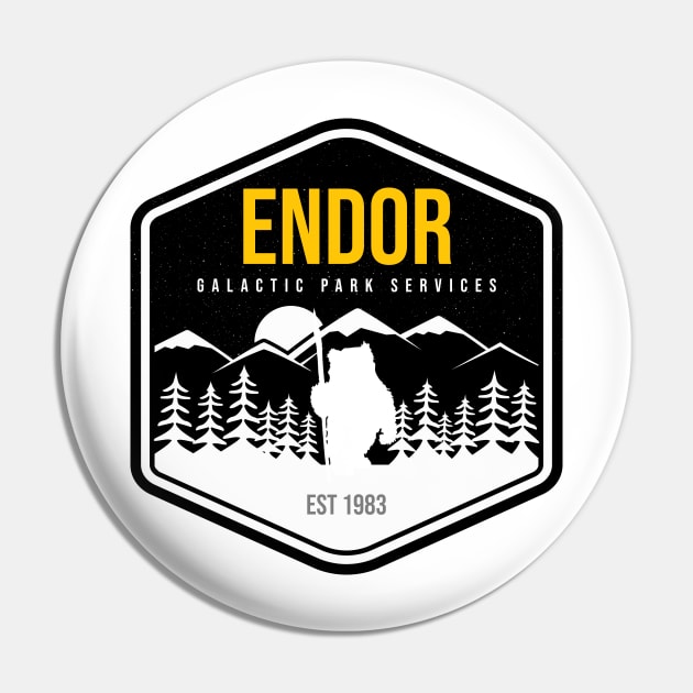 Endor Galactic Park Services Pin by LeesaMay