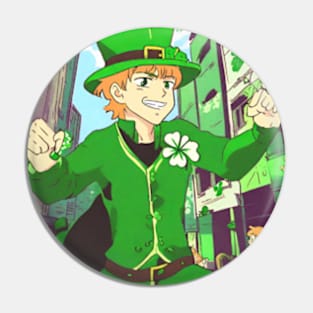 st patricks day anime style Pin