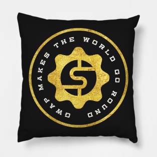 World Go Round Pillow