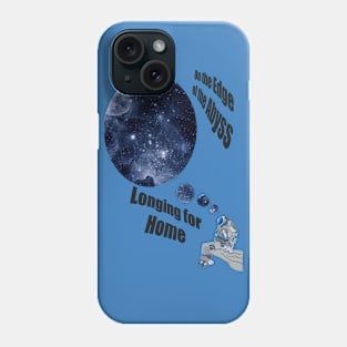 Longing for home, in space Phone Case