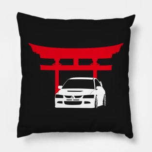 mitsubishi evolution Pillow