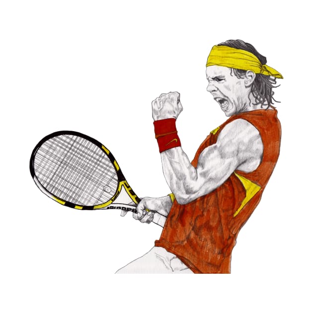 Tennis Nadal by paulnelsonesch