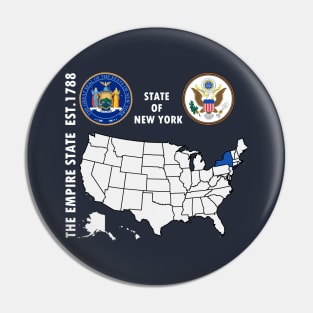 State of New York Pin