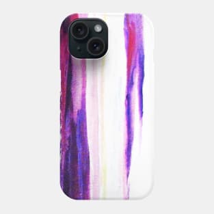 modern abstract painting purple Phone Case