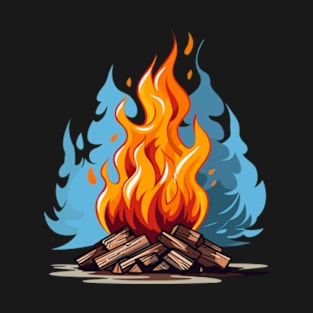 Halloween Costume Camping Campfire T-Shirt