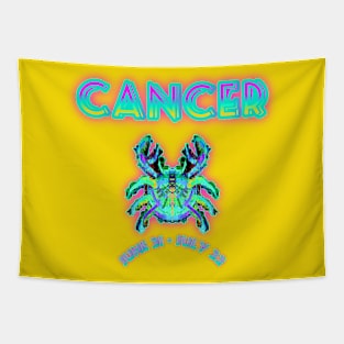 Cancer 9b Yellow Tapestry