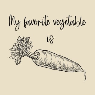 My favorite vegetable T-Shirt