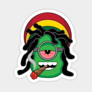 Rasta Minion Magnet