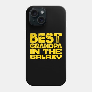 Best Grandpa In The Galaxy Phone Case