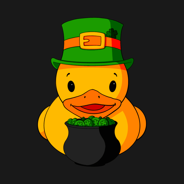 St. Patrick’s Day Rubber Duck by Alisha Ober Designs