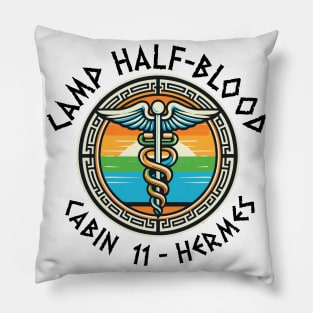 Cabin 11 -Hermes greek mythology - camp half blood Pillow