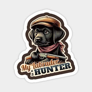 Hunter Labrador Retriever Magnet