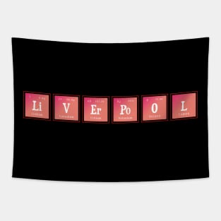 Liverpool | Periodic Table of Elements Tapestry