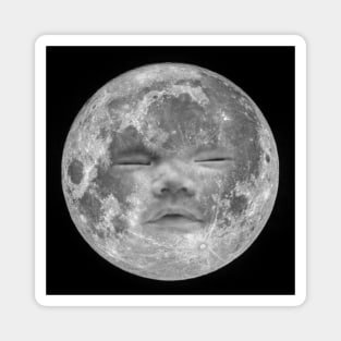 Baby Moon Magnet