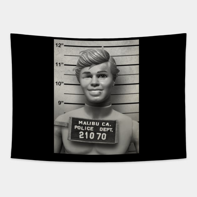 Ken Mugshot by Buck Tee - Barbie - Tapestry