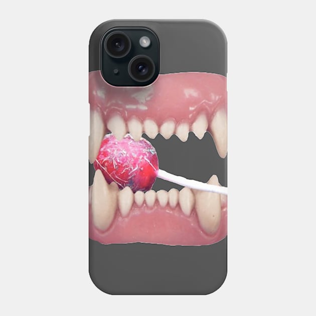 candy teeth Phone Case by ZN