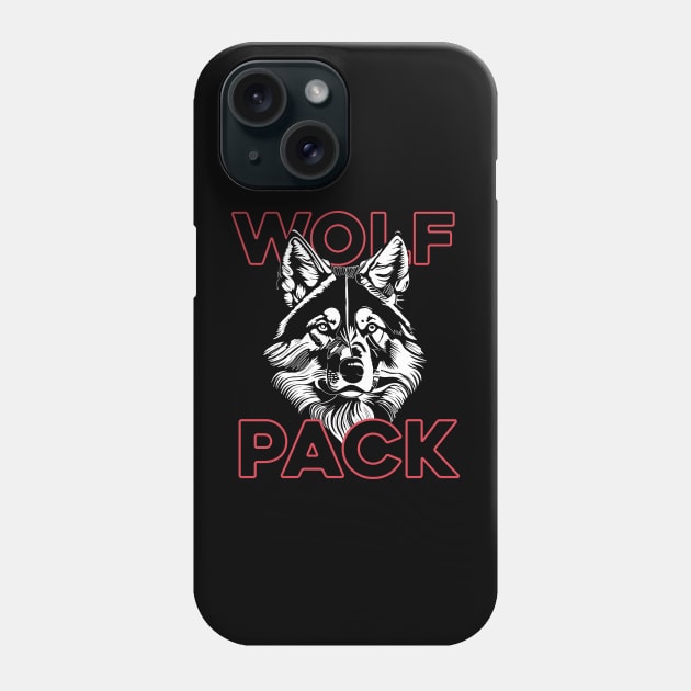 Wolf Pack Phone Case by DaveDanchuk