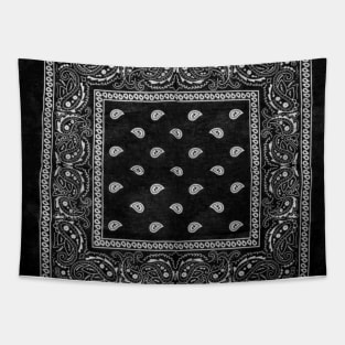 Black bandana Tapestry