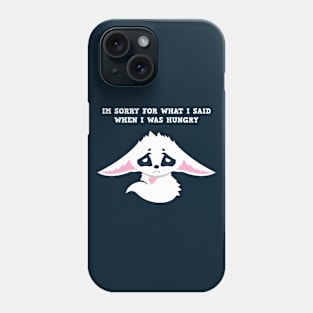 Sorry Hungry Fox Phone Case